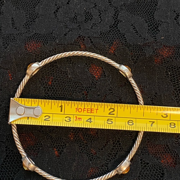 David Yurman bangle set with Citrine stones - Picture 6 of 12